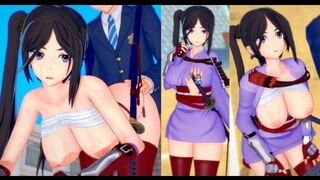 Game Koikatsu! ]Fuck big tits DanMachi Yamato Mikoto's 3DCG anime