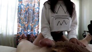 The best morning wake up with reverse cowgirl sex, especially with Ophelia’s juicy booty