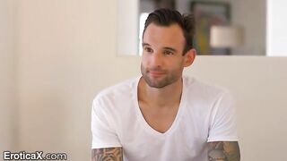 Hot Latina Eliza Ibarra dances with tattooed Frenchman, passion ignites in the sheets