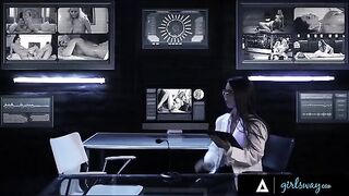 Adriana Chechik and Alexis Fawx squirt competition by Girlsway