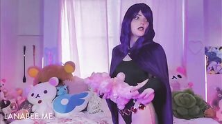 Raven found Starfire's toys and played around with them