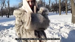 Fucked a hot slut while pretending to walk the dog, a classic trick