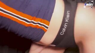 A stepsister woke me up from a dream and sucked my cock passionately