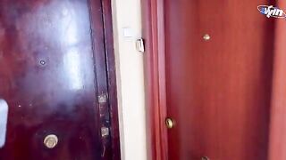 Why were you spying on me? - Exclusive homemade sex video with a tight pussy