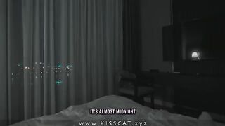 Is it a dream? Step son fucks step mom in hotel share room ⚡