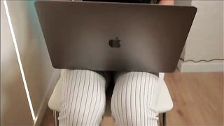 The boss fucked his secretary in a steamy encounter