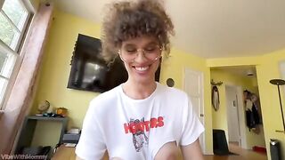 The stepson fired his mom from her job as a secretary