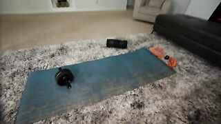 A cute girl received a big dick from the mailman along with her new Apple Watch