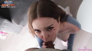 A young guy fucked his stepmom, who is a real professional