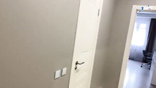 The step-brother cucked by his sexy step-sister in lingerie