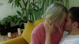 Non PIV Sex. Passionate Handjob ends with Mind Blowing orgasms - Amateur Couple