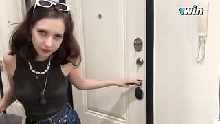Met a beautiful Ukrainian girl on the street and fucked her