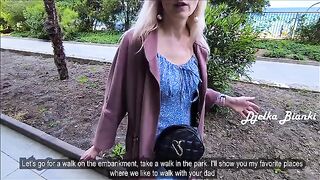 A step mom made her stepson go out and get fucked by her