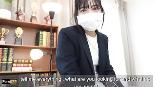 The gardener has sex with the sexy Asian teacher Mya Mya