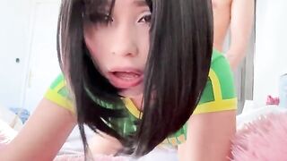 My stepsister is a naughty Brazilian and she loves to play