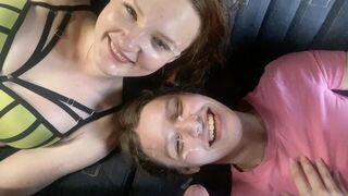 Crazy anal bus orgy with hot teenage girl and teacher action