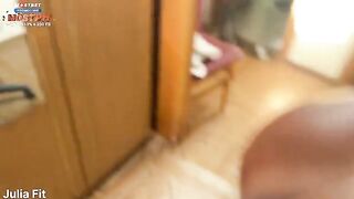 Sporty girl has anal adventures at home, showcasing her love for intense, raw action