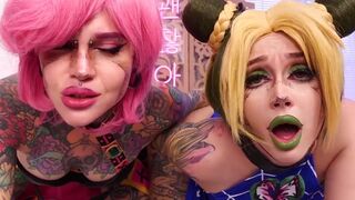 Purple Bitch and JoJo in hot anal action
