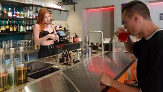 A customer had a steamy encounter with the hot bartender at Delicious Discoveries