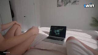 I was going to watch a series, but my stepsister had other plans