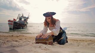 The real treasure was under Captain Sweetie Fox's panties, a spicy tale