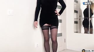 Stepmom checked my dick after our talk