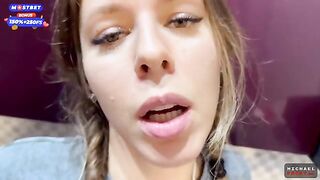 The flatmate-girl doesn't mind periodic sex in the kitchen