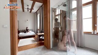Our friends got down and dirty in the shower, so we did too