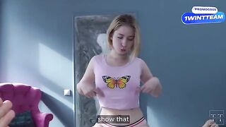 A step dad taught his stepdaughter a lesson about money and sex