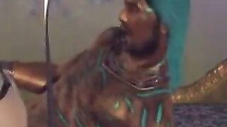 A cute brunette woman takes a big dick in her pussy