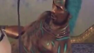 A cute brunette woman takes a big dick in her pussy