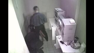 The camera was secretly filming the sex at work