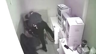 The camera was secretly filming the sex at work