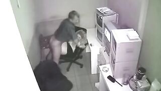 The camera was secretly filming the sex at work