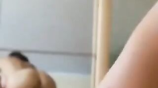 A couple enjoys private sex with an excellent blowjob, captured in a homemade POV style