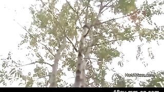 Asian teen gets harassed by her brother in a rough way