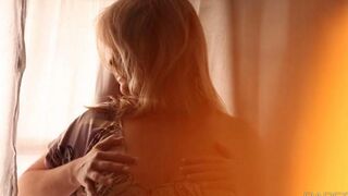 Relaxing big boobs massage with a sexy blonde, just what she needed