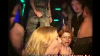 Bunch of wet pussies and asses in a club where you can get fucked