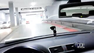 A blowjob in a car with a stranger can be wild