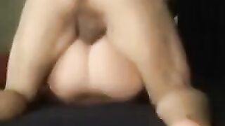 The wife has no shame, inviting her husband's friend for a fuck
