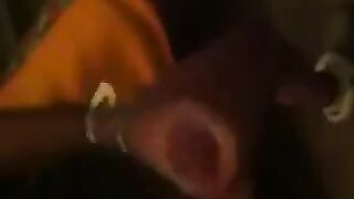 The guy was jerked off in front of the mirror