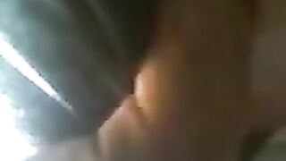 The guy pressed the ass of a girl on the bus and fingered her