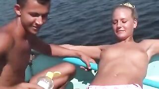 Young people are too lascivious on the river