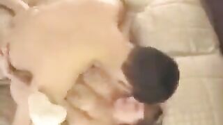 A mother got a little drunk and fucked with her son in this hot vid