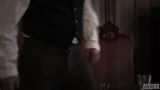 Bought a girl in the bar and fucked her at someone's house