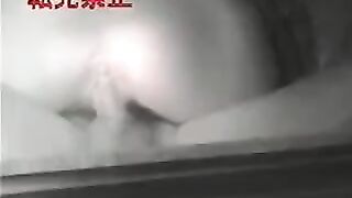 Couple tried to fuck in the car, but were observed