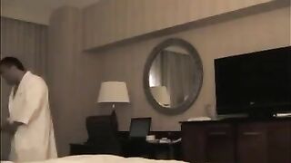 A young girl was fucked in the hotel room by a client