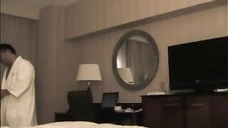 A young girl was fucked in the hotel room by a client