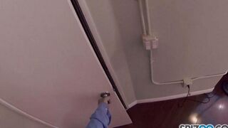 Fucking a depraved whore in sexy black stockings