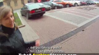 I picked up a girl on the street and fucked her in POV